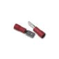 20 x flat plug 4,8x0,5mm red / 0,5-1,5mm² (Electronics)