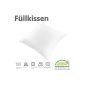 Inner cushion / feather pillows / sofa cushion / Kuschelkissen 40 x 40 cm 100% microfiber with Oeko-Tex Standard 100