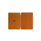 Original Urcover® Smart Cover for the iPad Air 2 (2014 Verion - 6th generation) Hard Case Cover Case with Sleep / Wake Funtion and including screen protector and other accessories.  Orange (Electronics)