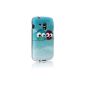 ZeWoo TPU Case - E007 / Couples Birds - Samsung Galaxy Trend S7560 / S7580 Silicone Case Trend More Cover Protector (NOT compatible with Trend Lite S7390 / S7392) (Wireless Phone Accessory)