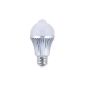 Daffodil LEB305 - LED bulb - lamp with energy efficiency class A + / 5W - With motion sensor / motion detector - Cold White - E27 screw motion (tool)