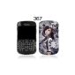 TaylorHe colorful Case Cover Hard Case with Pattern Blackberry Bold 9900 Case with Colourful Patterns All Around Printed made in Britain beautiful girl, flowering (Wireless Phone Accessory)