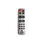 Seki Great Universal remote control with learning function Silver (Germany Import) (Accessory)