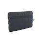 XiRRiX Nylon Cover Universal for 33.8 cm (13.3-inch) / 35,8cm (14 inch) notebook Ultrabook - Black (Electronics)