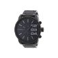 Diesel - DZ4207 - Men's Watch - Quartz Analog - Black Dial - Stainless Steel Bracelet Black (Watch)