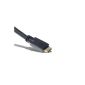 HDMI cable 15m length - 24 kt.vergoldet - FULL HD (Electronics)