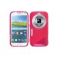 Silicone Case for Samsung Galaxy K Zoom - S-style pink - Cover PhoneNatic ​​Cover + Protector (Electronics)