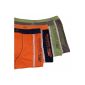 4-pack Remixx Retro Boxer Shorts sporty, cotton spandex 5%.  Sizes 5-8 (Textiles)