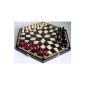 ChessEBook chess game for three, 40 x 35 cm, Wood (Toys)