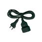 Brennenstuhl plastic Extension Cable 3m black, 1161790 (tool)
