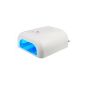 USpicy® 36W Professional UV Lamp, Nail Dryer with 4 9W UV bulbs and timer 120s / 180s Gel and UV varnish - White (Personal Care)