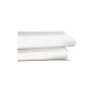 Irisette Jupiter 0008/10 150 x 200 cm fitted sheet white (household goods)
