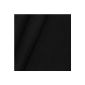 B1 Decoration - Molton Fabric 300cm, Colour Black