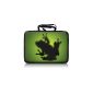 Luxburg® rigid design hardcase bag laptop sleeve 10.2 inch / 12.1 inch / 13.3 inches / 14.2 inches / 15.6 / 17.3 inches