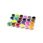 Box of 24 Assorted Colours Sequins Etincellantes Manicure Nail Art Decorations by Cheeky® (Miscellaneous)