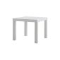 IKEA Side LACK coffee table 55x55cm - table in white