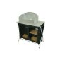 10T Flapbox Kitchen - camp kitchen 3 compartments aluminum worktop + windbreak 50x86x110cm (equipment)