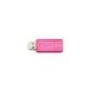 Pinstripe Verbatim USB Drive 2.0 4GB Pink (Accessory)