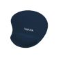 Logilink Mouse pad with wrist pillow - blue, ID0027B (Accessories)