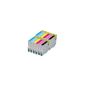 12 x Compatible cartridges for Epson Stylus Photo PX 720WD-Black / Cyan / Photocyan / Yellow / Magenta / Photo Magenta (Office supplies & stationery)