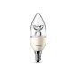 Philips LED lamp replaces 25 Watt E14 2700 Kelvin - warm white, 3,5Watt, 250 lumen, dimmable (household goods)