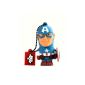 Tribe FD016401 Disney Marvel The Avengers 8GB Fancy Figurine Pendrive USB 2.0 Flash Drive Memory Stick Storage Solutions, Keychains, Captain America, Blue (Accessory)