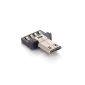 meZmory USB OTG adapter plug Micro-B / male to USB-A / Female 2.0 3.0 (Electronics)