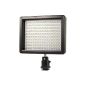 LED lamp 160 DSLR camera camcorder video light for Canon Nikon + Filter LF182 (Electronics)