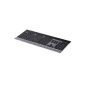 Rapoo Wireless Ultra-Slim Touch Keyboard (German keyboard layout, QWERTY) silver (Accessories)