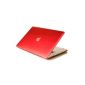 mCover shell / Case / Cover high quality polycarbonate Macbbok for Apple Retina Pro 15.4 inch (A1398 model without DVD) - Red