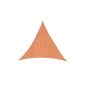 JAROLIFT Triangular Awning / breathable / 360 x 360 x 360 cm / orange