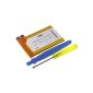 Powery 616-0432 quality Li-Polymer battery for Apple iPhone 3GS (type voltage, 3.7V) incl. Assembly tool (accessory)