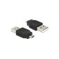 DELOCK Adapter USB micro-B male to USB 2.0 A-Male (Accessories)