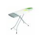 Brabantia 321603 Expanded metal ironing table 124 x 45 cm with steam station tray Solid, 25 mm pipe diameter (household goods)