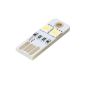 1pc.  super bright pure white LED light chip for USB Lighting DIY toy light bulb (Automotive)