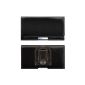 COVER BELT elegant leather with handy belt clip for Samsung Galaxy S4 i9500 / i9505 in Black by kwmobile (Wireless Phone Accessory)