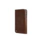 SwitchEasy Duo Leather Case for iPhone 4 brown (Wireless Phone Accessory)