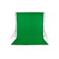 Neewer & reg1.8x2.8m Photo Studio Muslin 100% Pure Collapsible Backdrop for Photography, Video and Television (Green) (Electronics)