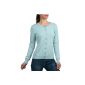 Wool Overs Cardigan Women round neck silk and cotton (clothing)