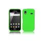 Prima Case - Green - Opaque TPU Silicone Case for Samsung Galaxy Ace S5830 / S5830i (Electronics)