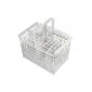 CART CUTLERY UNIVERSAL DISHWASHER - Hotpoint, Indesit, Ariston, Bosch, Siemens, and others - also fit for small dishwasher (45cm and 9 seats) - 2 in 1 (two small baskets or 1 Full bed) - dishwasher, suitable for 45 or 60cm - Dim .: 22x14x22 (Miscellaneous)