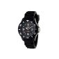 ICE-Watch - Mixed Watch - Quartz Analog - Ice-Forever - Black - Small - Black Dial - Black Silicone Bracelet - SI.BK.SS09 (Watch)