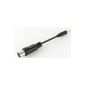 deleyCON antenna coaxial to DVB-T Adapter (MCX) - Antenna connection to DVB-T connector [for DVB-T Devices] (Electronics)