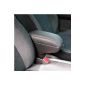 AutoStyle AR2FICIK00402 leatherette armrest for Fiat Grande Punto 11 / 05- / 09 Punto Evo - (Automotive)