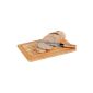 Kesper 61005 Bread cutting board, rubberwood, Dimensions: 42 x 28 x 2 cm (household goods)