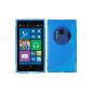 Silicone Case for Nokia Lumia 1020 - S-Style Blue - PhoneNatic ​​Cases (Electronics)