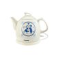 Bestron DTP800H Teapot Electric / Cordless Kettle 0.8 L 1785 W Ceramic Glazed Hidden Resistance (Kitchen)
