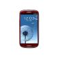 Samsung Galaxy S3 Android Smartphone 3G + 16GB Red (Electronics)