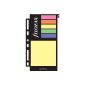 Filofax sticky notes for diary