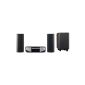 Denon S 302 2.1 Home Theater System (HDMI, 200 Watt, active subwoofer) Black / Silver (Electronics)